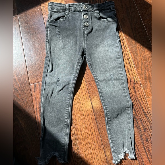 Zara Other - Zara Toddler Denim Fringe 2-3